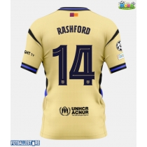 Barcelona Marcus Rashford #14 Bortedrakt 2025-26 Kortermet